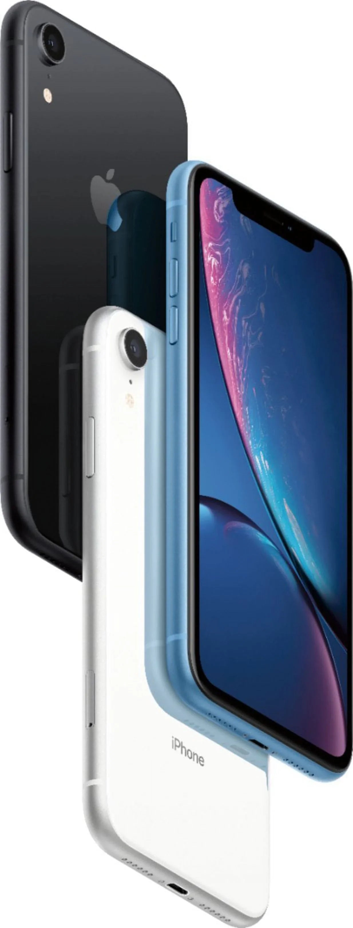 (Good) XR Black Unlocked Apple Pre-Owned - - Carrier iPhone 128GB