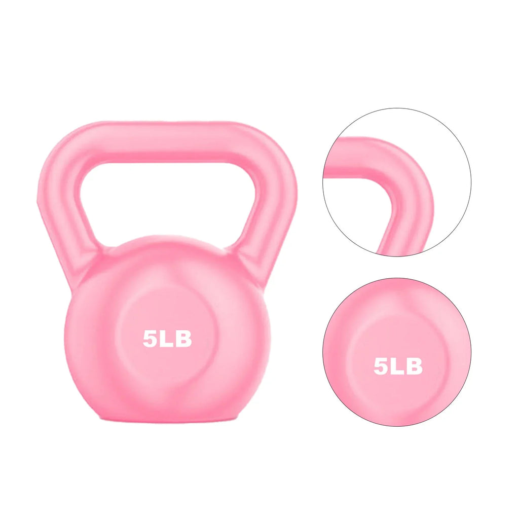 Weight Strength Men Functional Women PE for Fitness Plyometrics Pink for Goldmeet 5LB Exercises Kettlebell Training