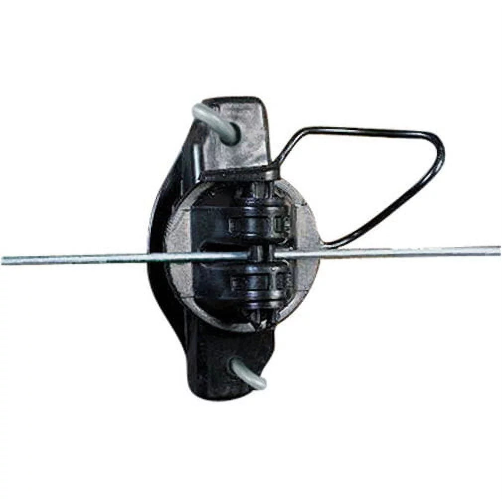 Insulator- Gallagher Black- Post Pinlock - 25 Pack Wood G68704