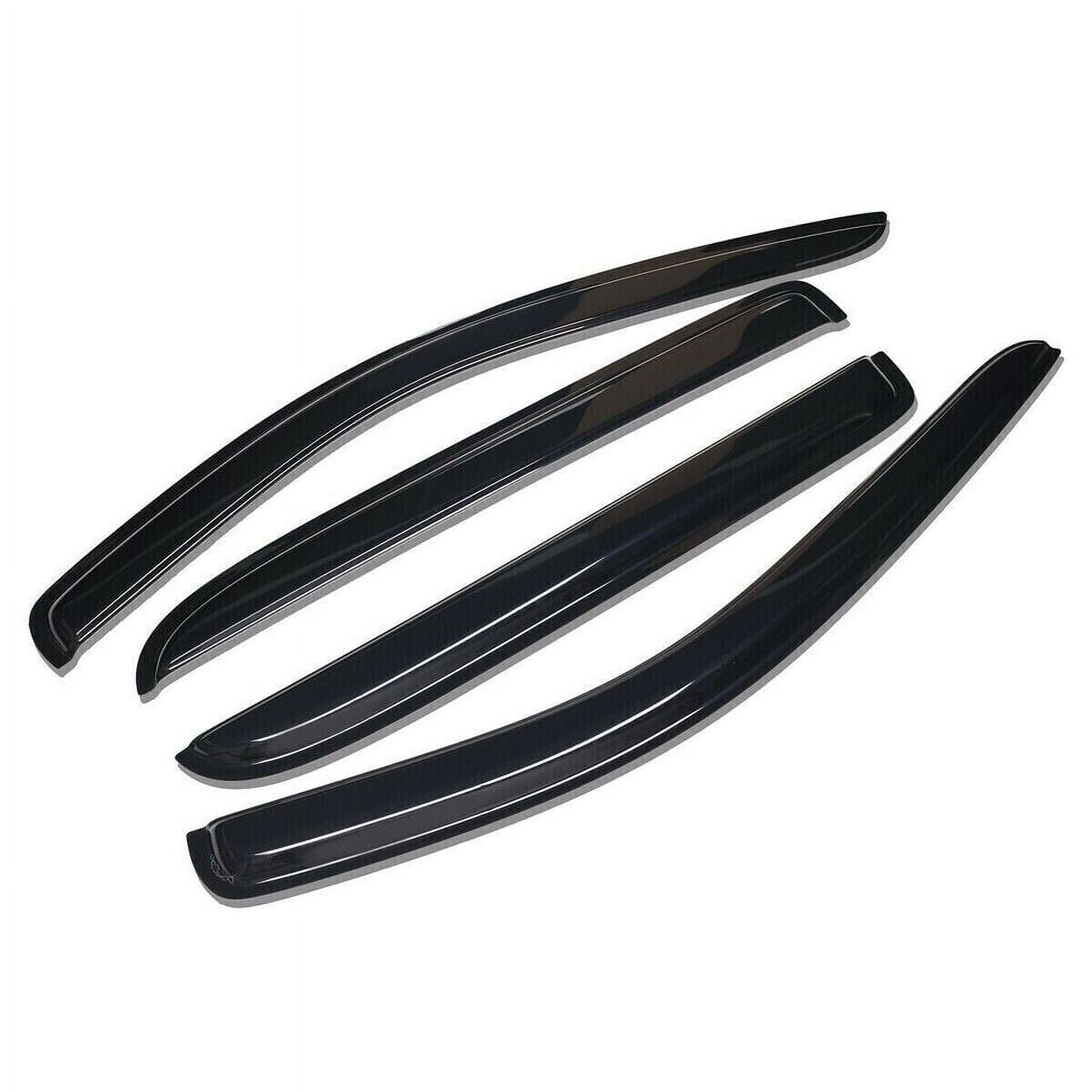 Sun Guards Window for Rain 2018-2023 Deflectors Vent Kona Hyundai Smoke Visor