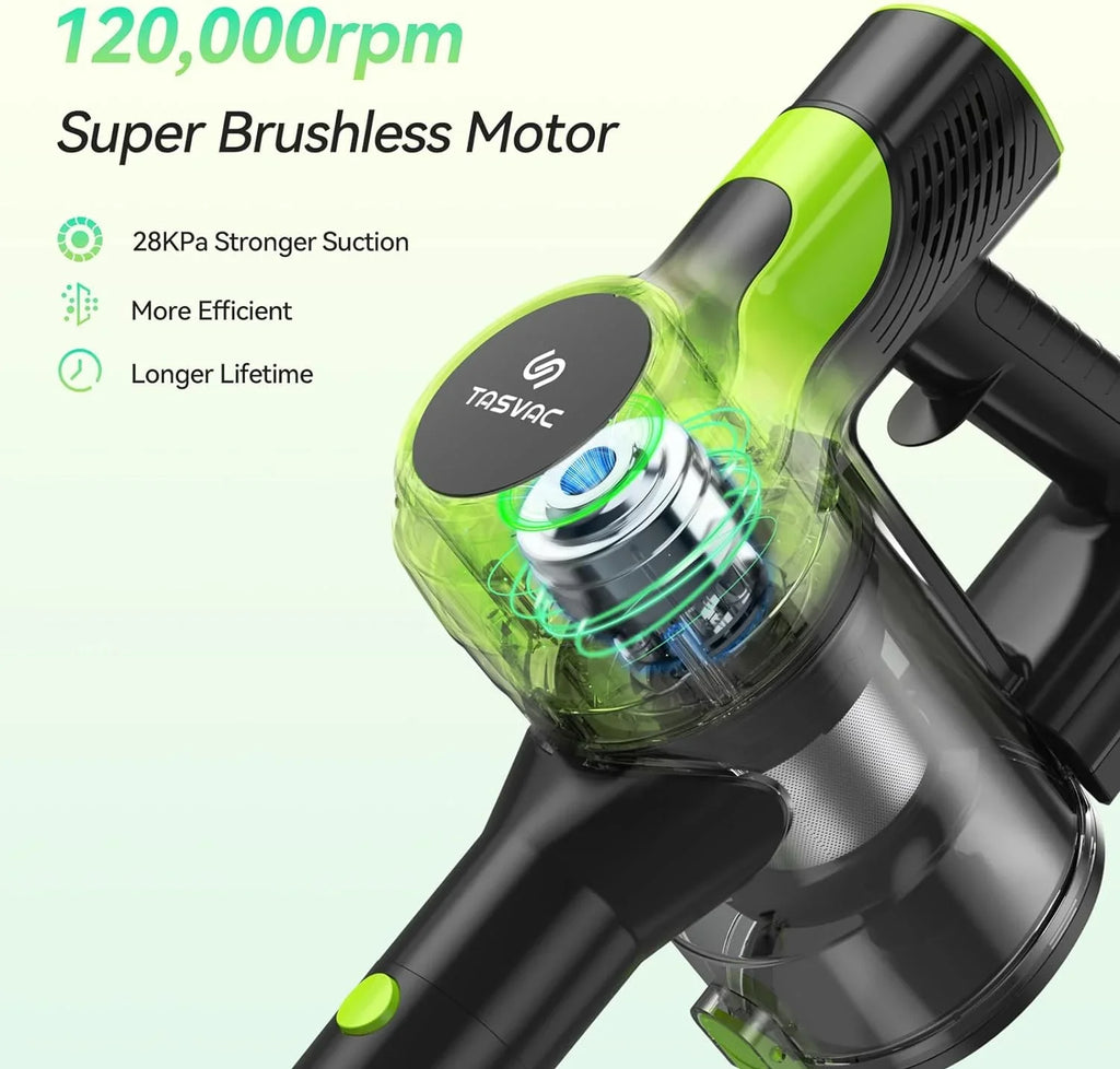 and Vacuum, Vacuum Rechargeable to 45 Cordless Mins, Carpet Vacuum Vacuum Cordless Pet Battery Home 2200m-A-h Hair Cleaner 28KPa Cleaner, Lightweight for Floor 6-in-1 Vacuum Powerful Up Stick