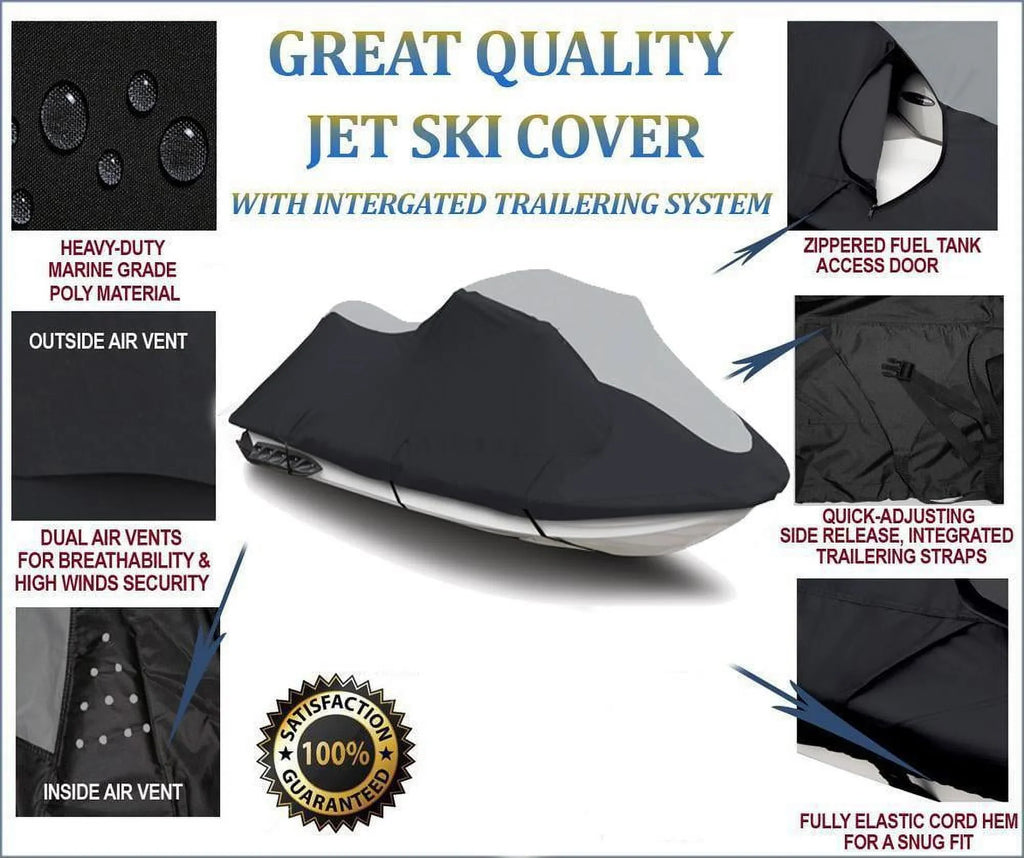JET Seater Yamaha SKI 1996 2 760 Compatible for SUPER 600D Wave PWC Cover Raider HEAVY-DUTY