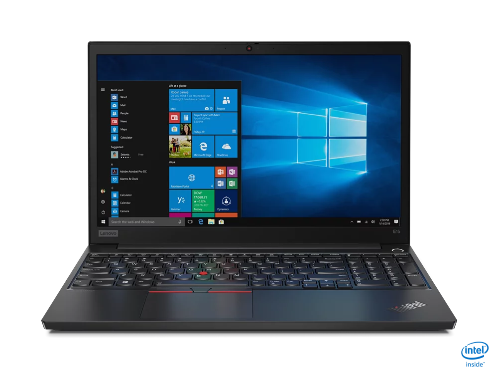 E15 20RDCTO1WW-102 4GB UHD Home 500GB 1080 Black Win LENOVO 1920 Intel 2.1GHz (Refurbished) Graphics 10 i3-10110U RAM 15.6" x ThinkPad HDD Restored