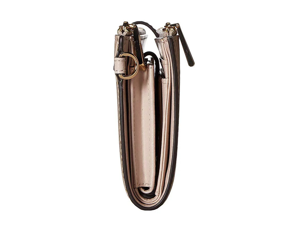 Pink Kors Michael Double Michael Wristlet Zip Soft