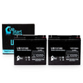 '- Battery T4 SLA) 18000mAh, Lead PICHER (12V, CFM12V18 - 18Ah, Sealed Compatible Universal Battery Pack 2x Replacement Acid AGM, UB12180 EAGLE BATTERIES Terminal,