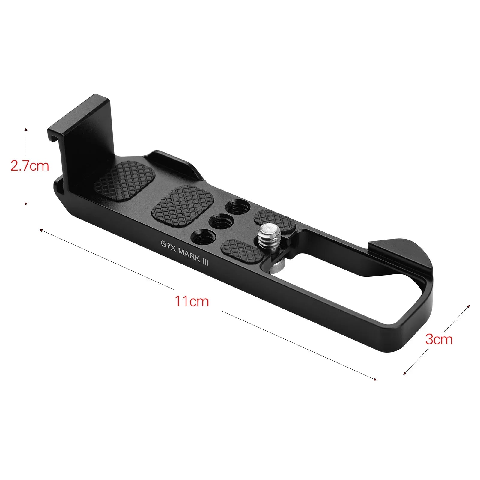 Replacement III Plate 1/4 Shoe 3/8 L Mount Accessories Wrenches with for Release Camera Camera Quick Threaded Holes Mark Suzicca Cold G7X Canon