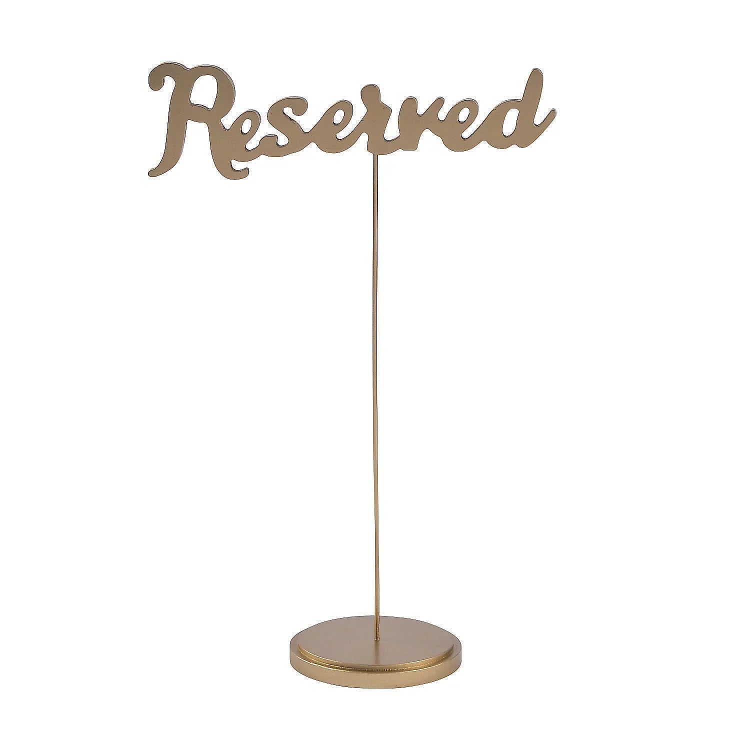Reserved - Calligraphy Table Pieces - Signs Gold 6 Supplies Party