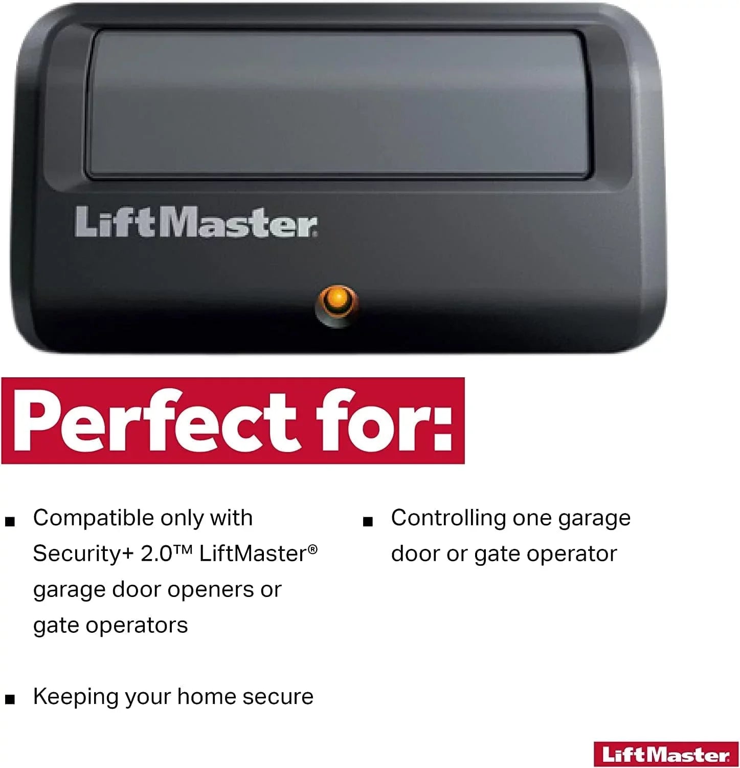 Button Security+ Transmitter Liftmaster 2.0 Garage 1 891LM Myq