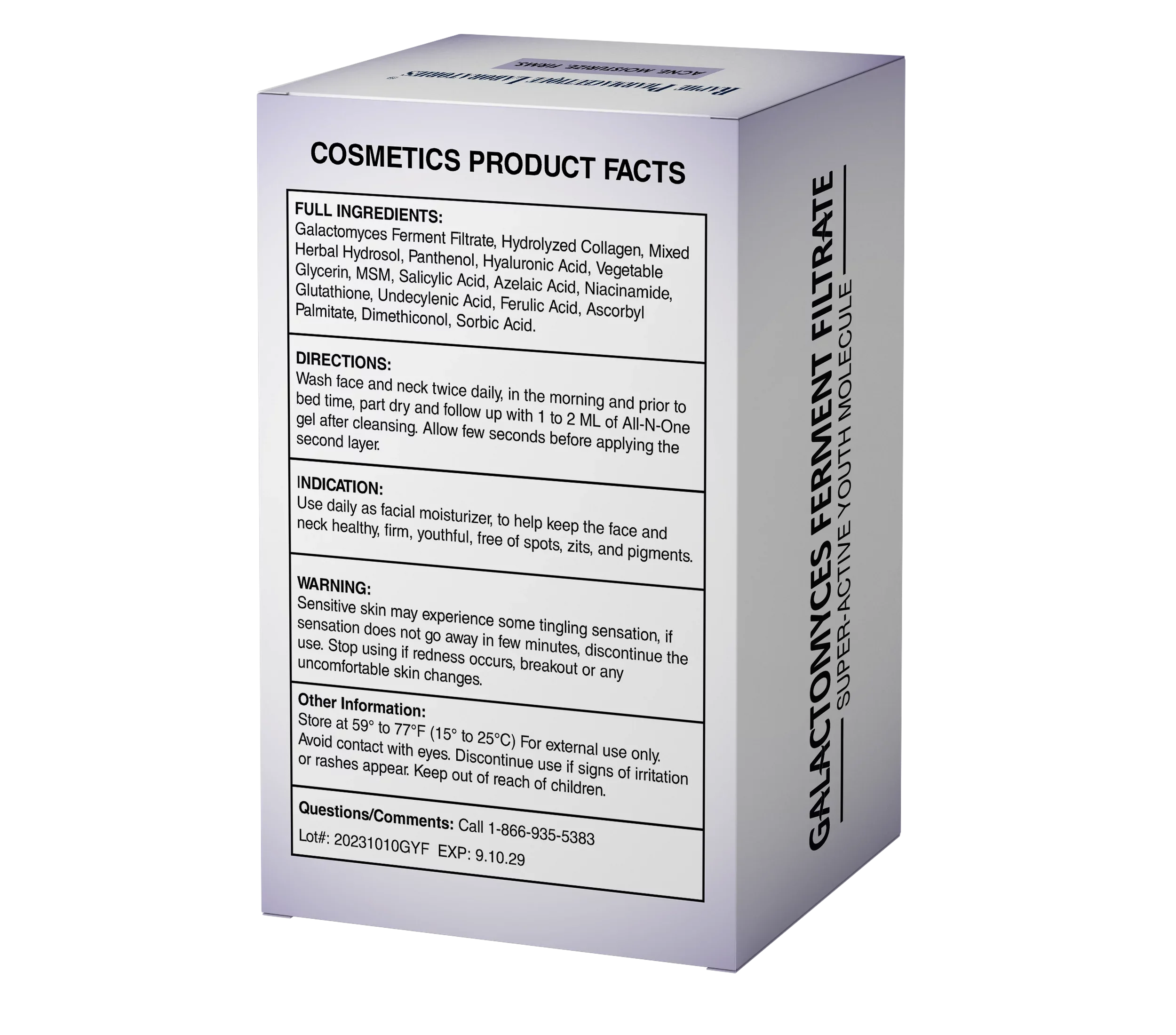 1 in Spots Pack Lift Acnes 2 of Serum Firm A 2 and Antioxidant Remover Moisturizer