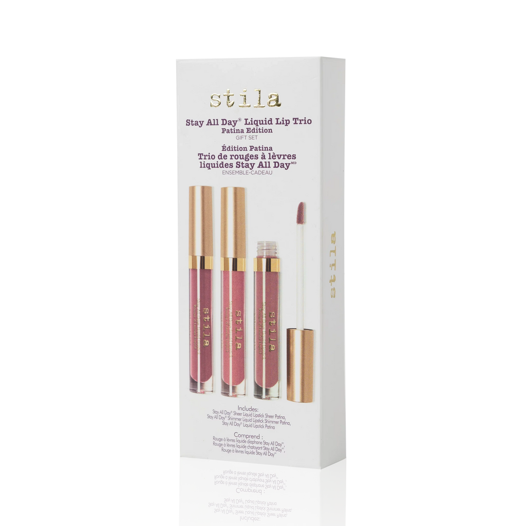 Set Edition Stila Day Gift Lip All Patina Stay Trio Liquid