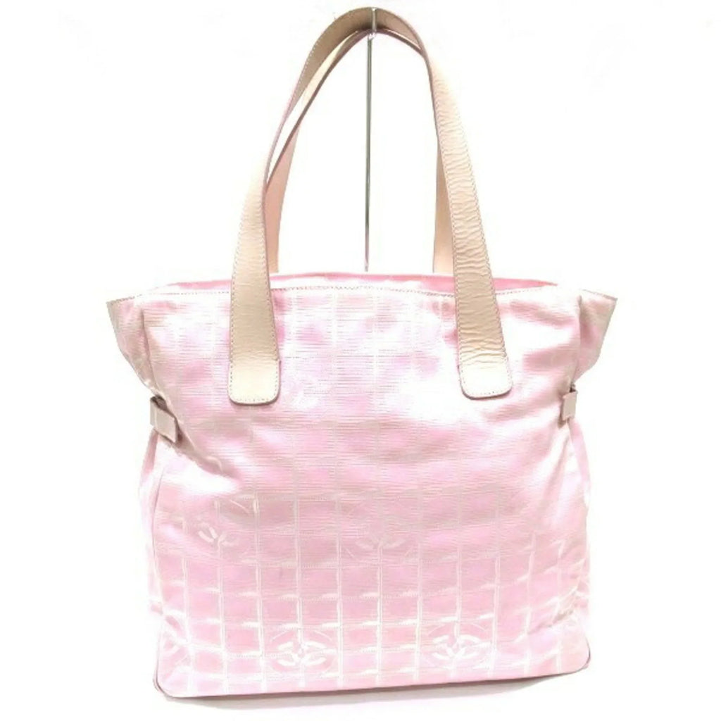 Tote A15825 (Good) Pink Bag New CHANEL Travel Pre-Owned Women's GM