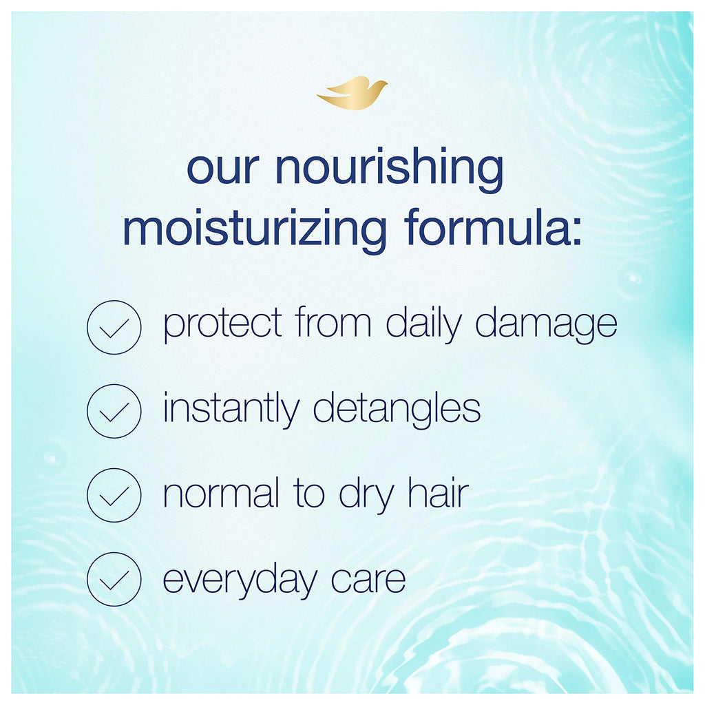 Dry Daily Solutions Moisturizing Count Hair Conditioner 4 Conditioner 12 Oz Dove Nutritive Dry Deep Nourishes Hair And For Moisture Detangles
