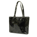 Champagne (Good) Patent Women's Pre-Owned Bag Chanel Black Tote Leather
