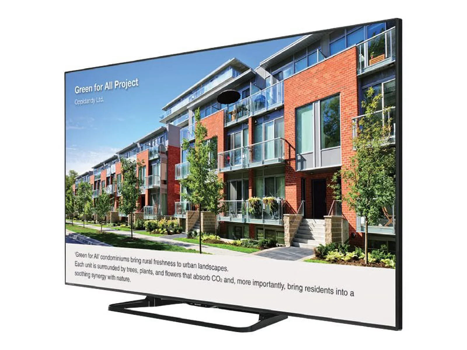 digital x Diagonal - 1080 1920 TV 80" HD) LED-backlit signage 1080p Sharp LCD Class - - (Full PN-LE801