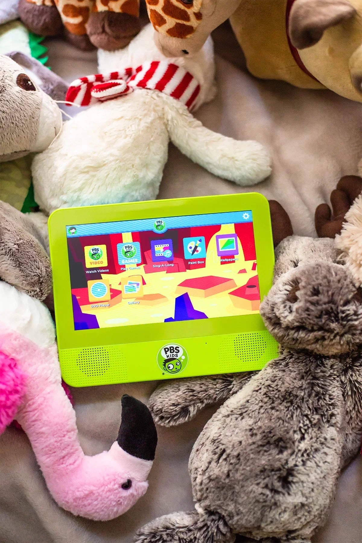 DVD Player Kid Tablet DVD PBS KIDS Ages 7" Playtime Safe 2+ 7.0 Nougat Tablet Player Android