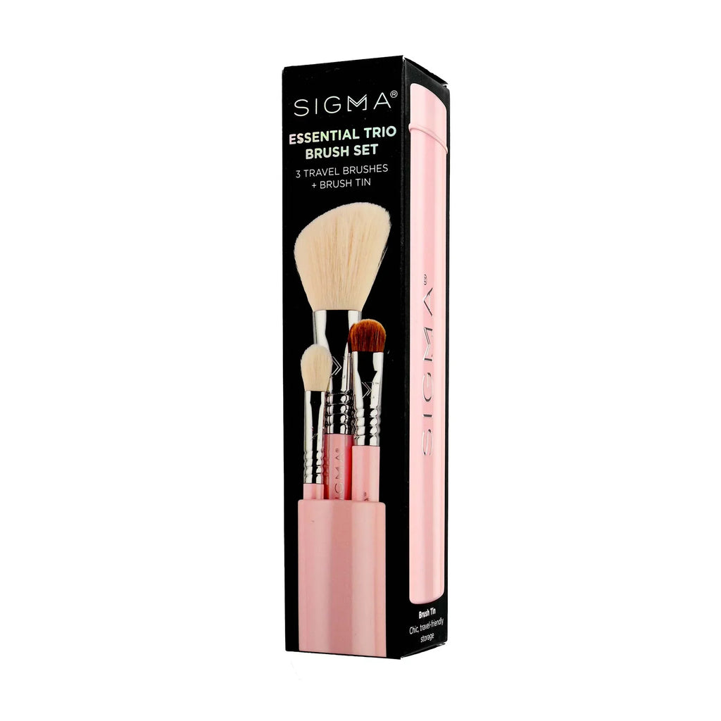 ETBS02 Trio Sigma Brush Essential - - Beauty Set Pink