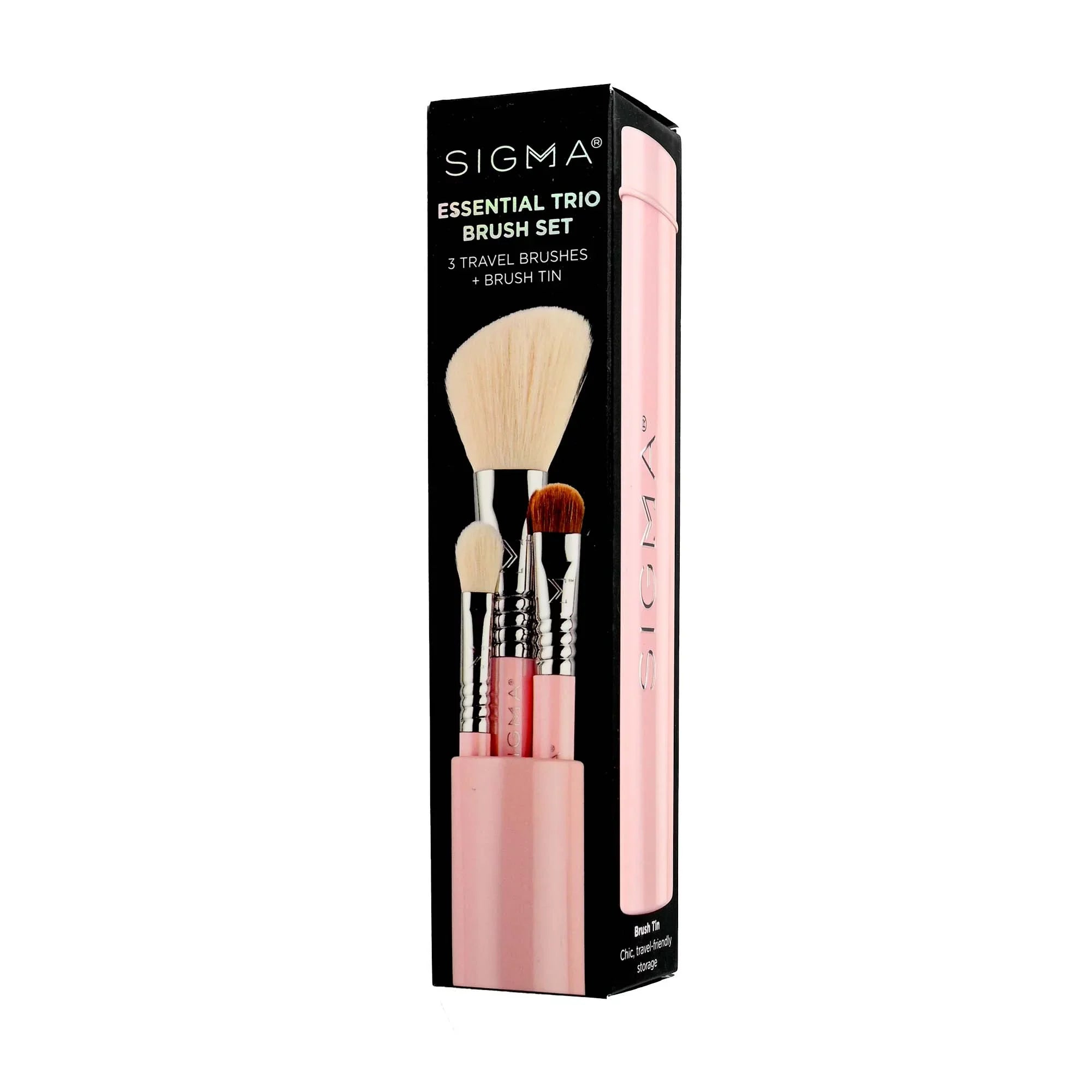 ETBS02 Trio Sigma Brush Essential - - Beauty Set Pink