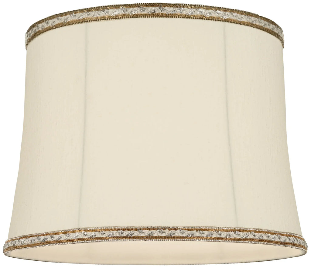 Cream Milano Finial High and Lamp 12" Harp 16" 14" Bottom Springcrest Shades Drum Medium Washer x Top Replacement Fitting x