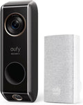 ,Delivery Video eufy Dual Doorbell Chime,2K (Wired) Security Anker with Guard Camera