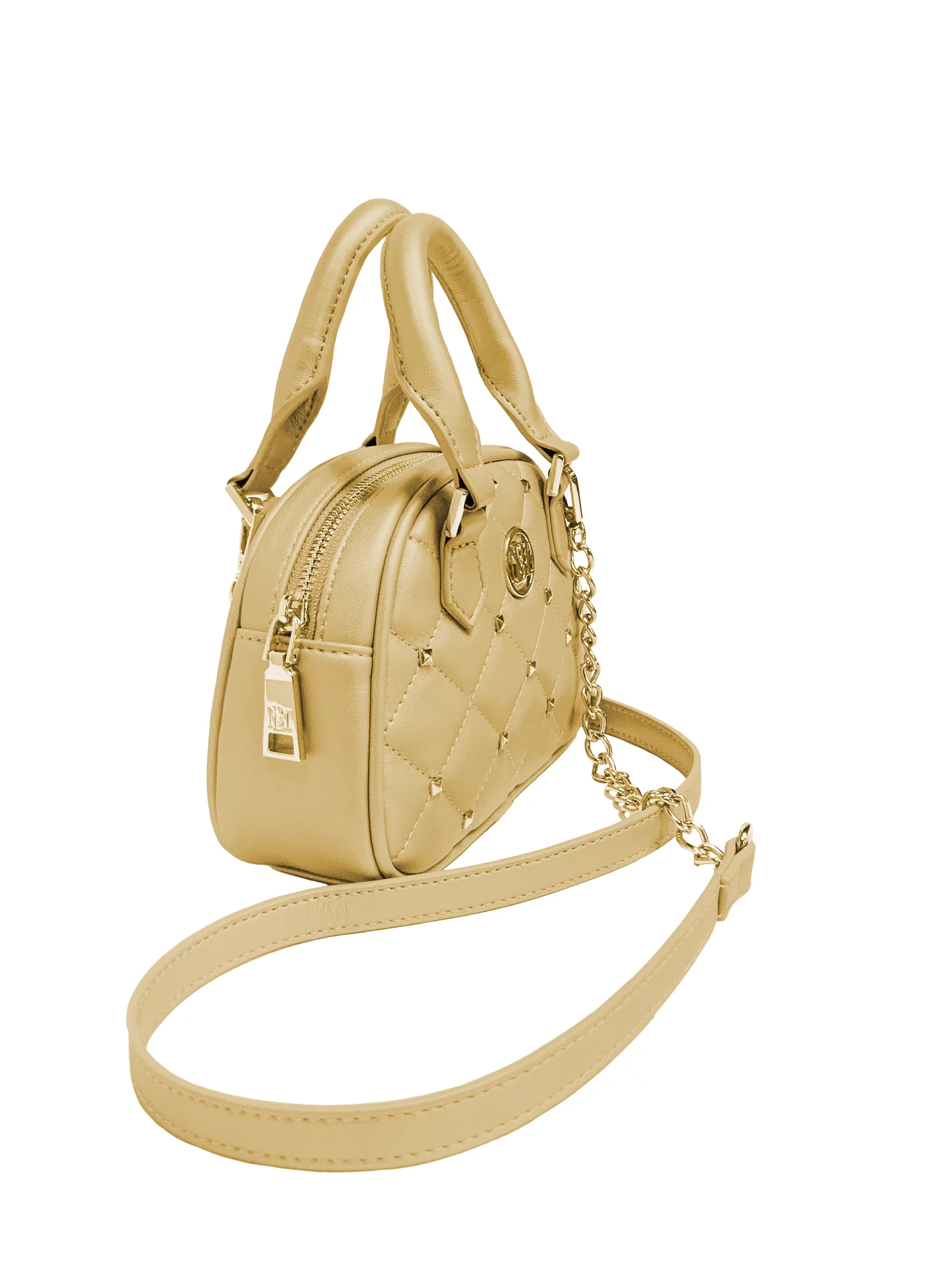 Metallic Bag Mischka Badgley Crossbody Dome Gold