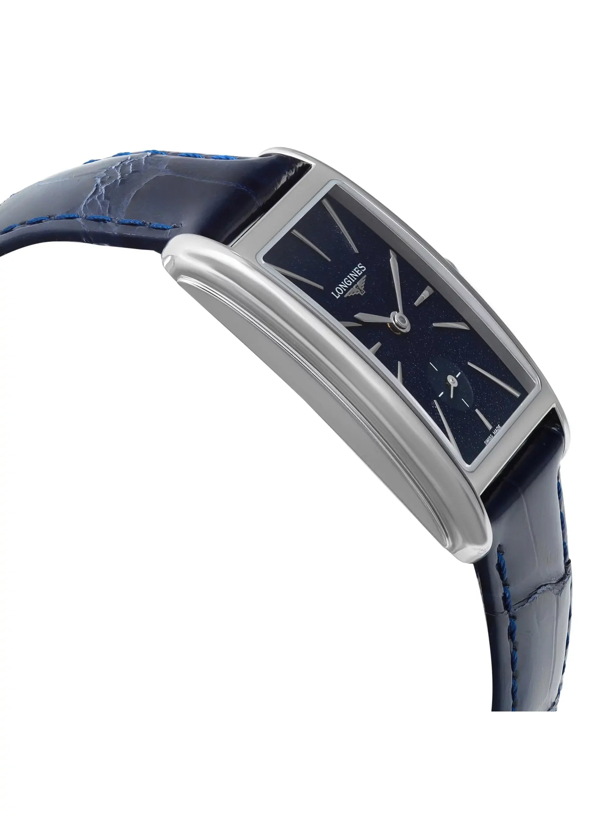 Blue Dial Ladies Watch DolceVita Longines Steel L5.512.4.93.2 23mm Quartz