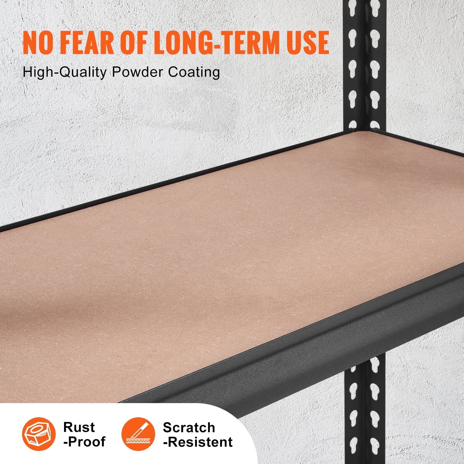 Steel 5 lbs 30"W x Heavy Shelving Storage x Load Adjustable Tier Unit, 12"D Duty 60"H BENTISM 2000 Garage Rack