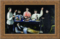 Ornate Molokani Canvas Gold Framed Carousing Pirosmani, 24x19 by Art Niko Wood