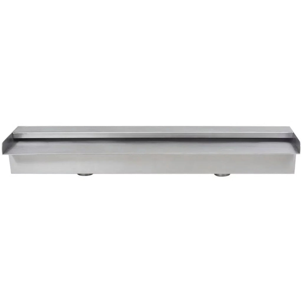 X Waterfall Waterfall Above 23.6 Inches Slide Stainless Andoer Pool Steel (w Pool Waterfall Waterfall With 4.5 ,23.6 X X Pool Pool Feature Pond Steel Spillway X SpillwayPatio Pond 4.5 23.6"