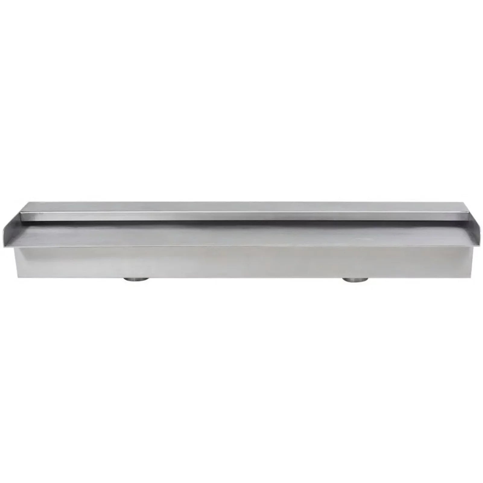 X Waterfall Waterfall Above 23.6 Inches Slide Stainless Andoer Pool Steel (w Pool Waterfall Waterfall With 4.5 ,23.6 X X Pool Pool Feature Pond Steel Spillway X SpillwayPatio Pond 4.5 23.6"
