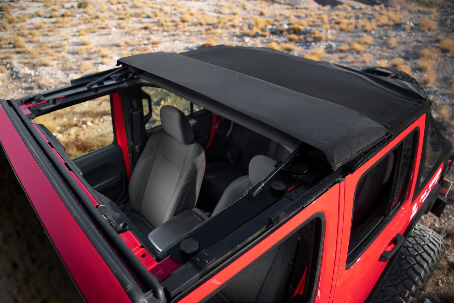 Select: Voyager Wrangler Top Win; Jeep by Diamond Jeep RealTruck with Jeep Wrangler Unlimited S.Cloth, 18-Curr Wrangler Ridge Sahara Tinted Black JLU Sport, Compatible 2018-2019 2021 Unlimited Rugged