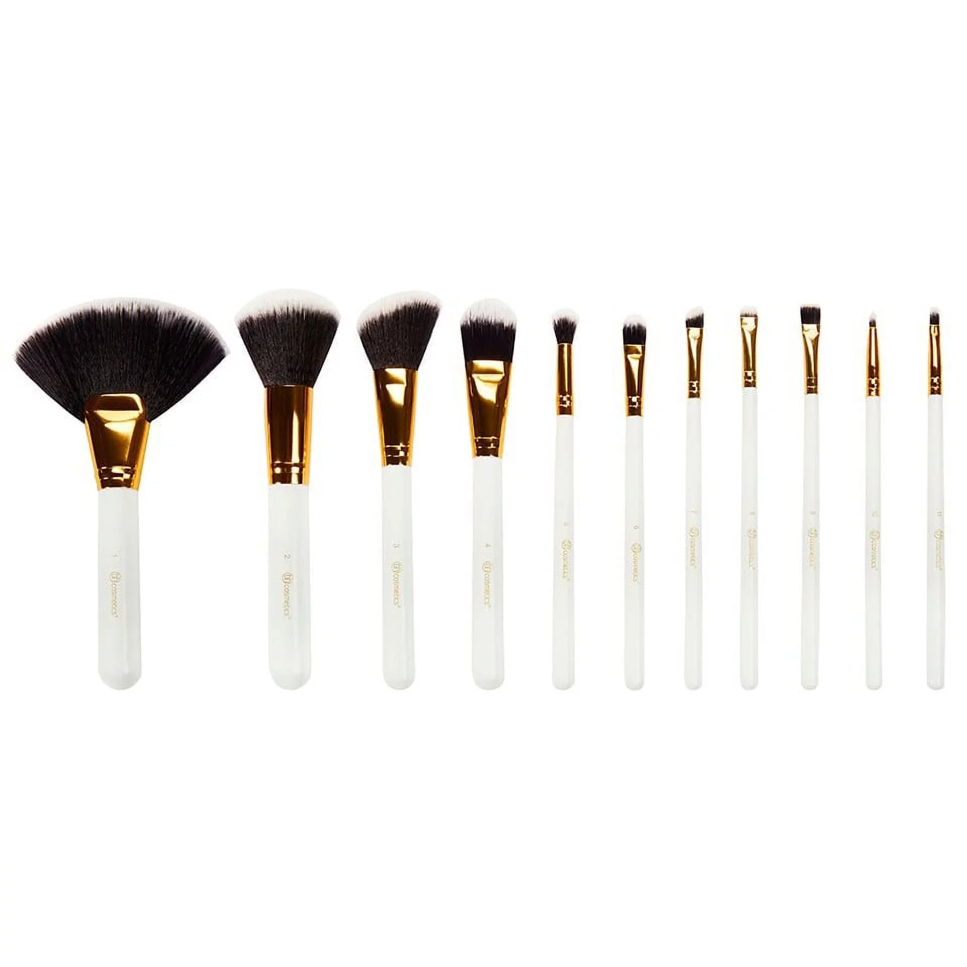 Cosmetics Set Collection : - Brush Dot PC White Color 11 BH