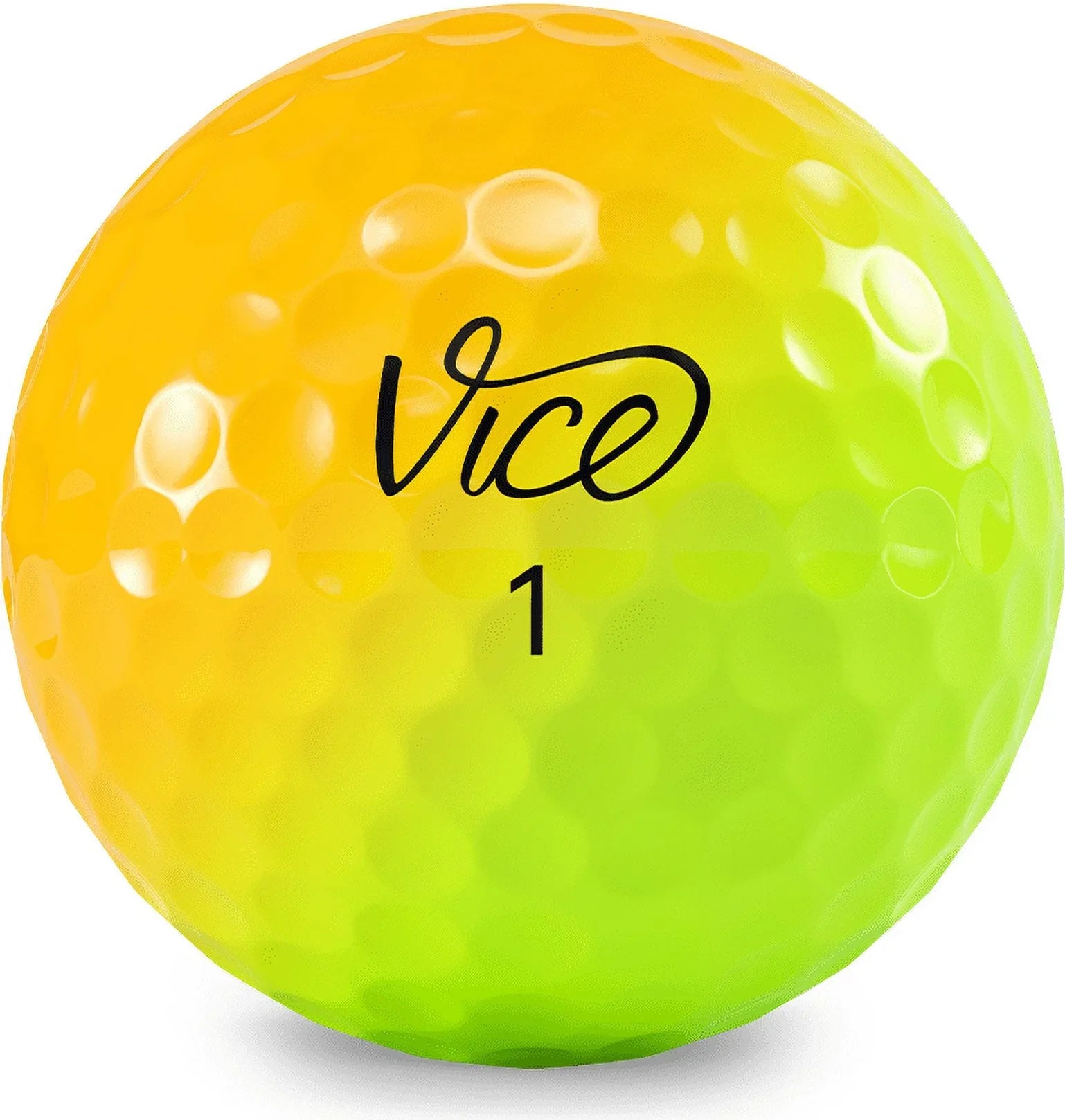 Limited Vice Golf Golf Balls|Shade Yellow Plus Edition Pro Orange