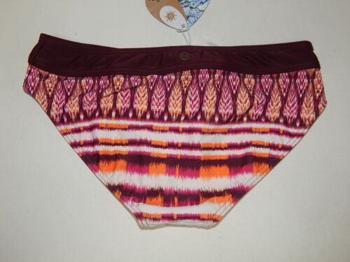 Bikini Black Mid prAna Rise Cherry Izabal Bottoms Hipster Ramba Small (S) Size