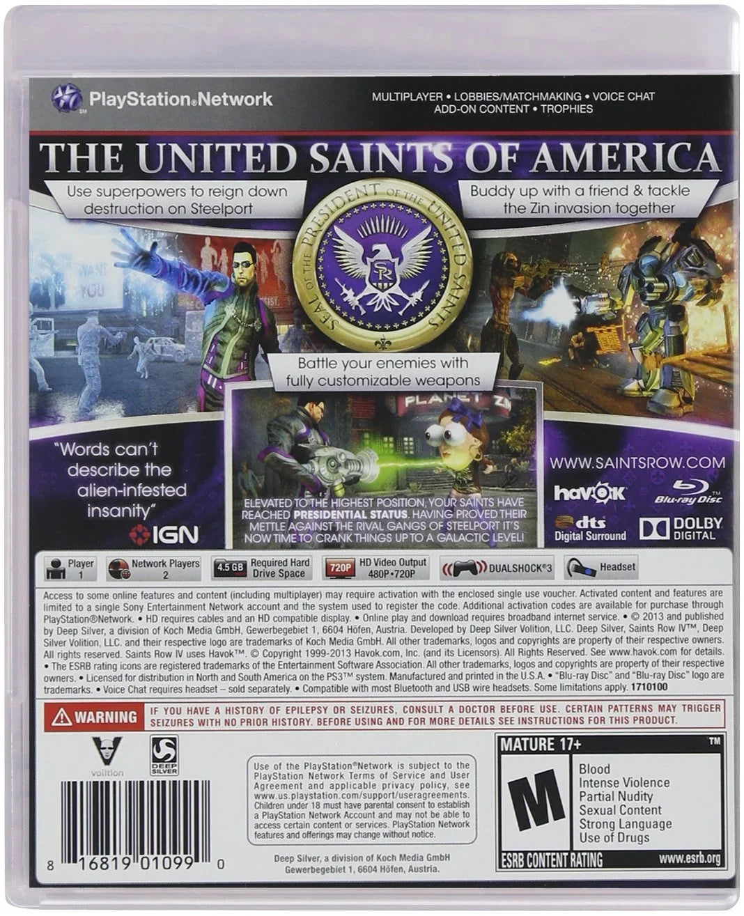Playstation Saints IV For - PS3 Row 3