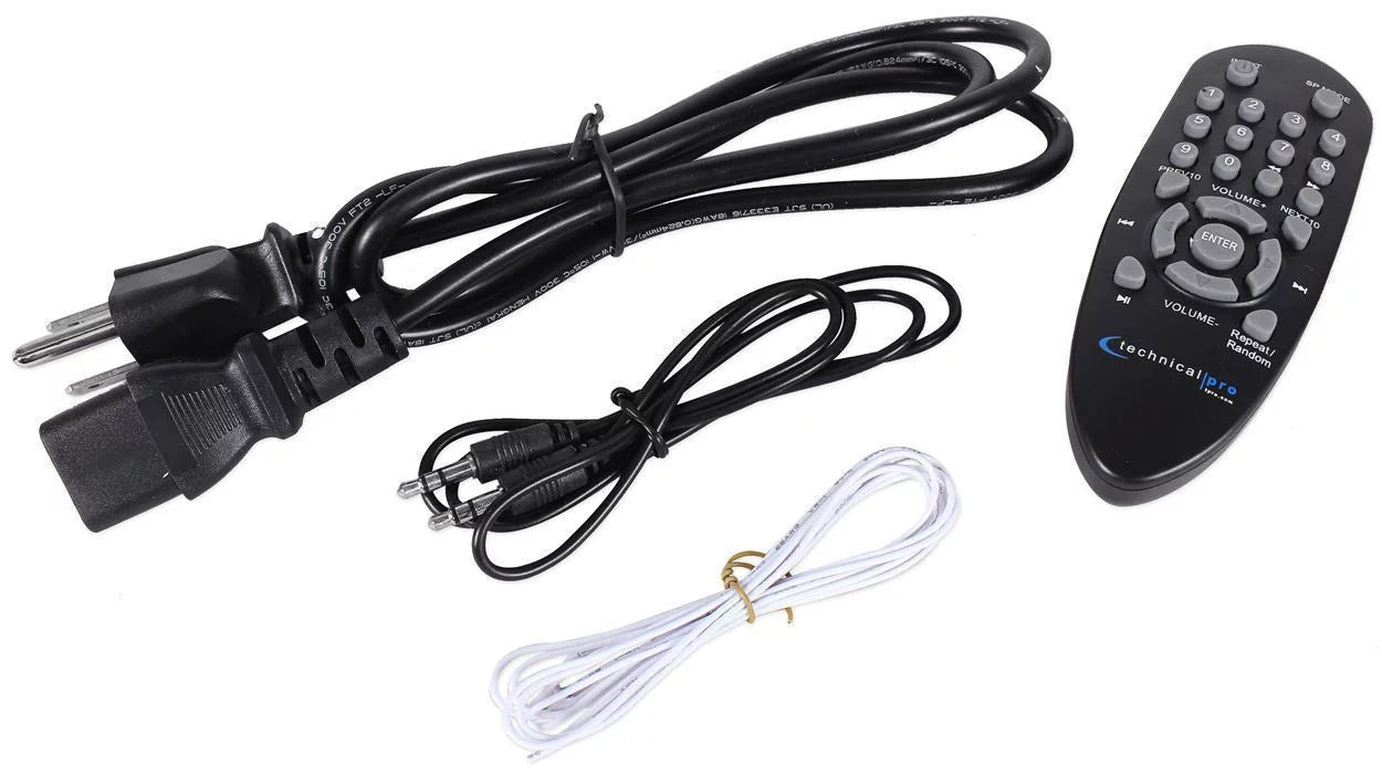 Theater Technical Pro Bluetooth RX55URIBT Ceiling Receiver+(2) 8" Home Speakers