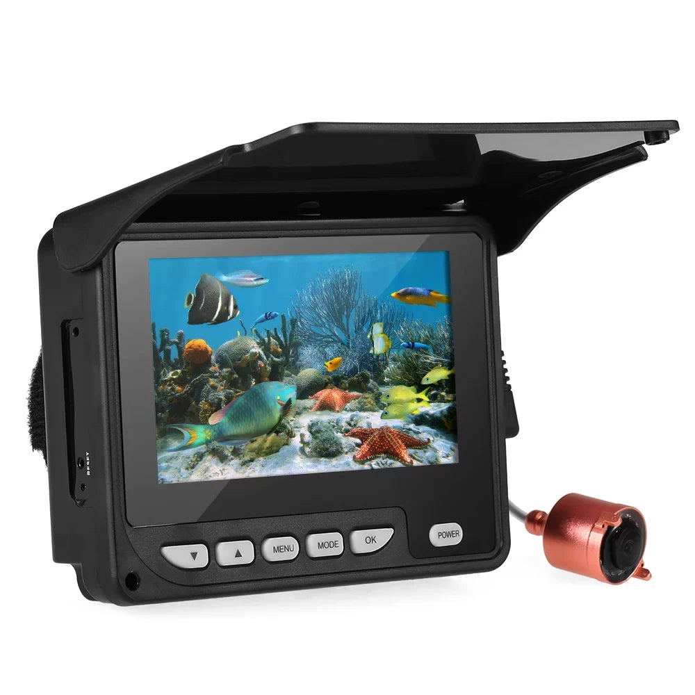 Portable 4.3 Inch Camera Carry Bag Fishing Underwater moobody Camera Fish Ice Vision Boat with Cable 20M Fishing Night Waterproof Finder
