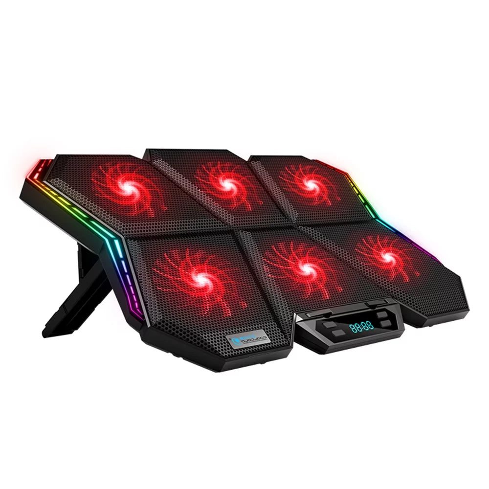 Laptop Mute COOLCOLD 6 Design Cooler Wind with Fans, Adjustable and Speed, Stand K40