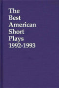 Short Best 1992-1993 Plays: American The Plays American (Hardcover) Short Best