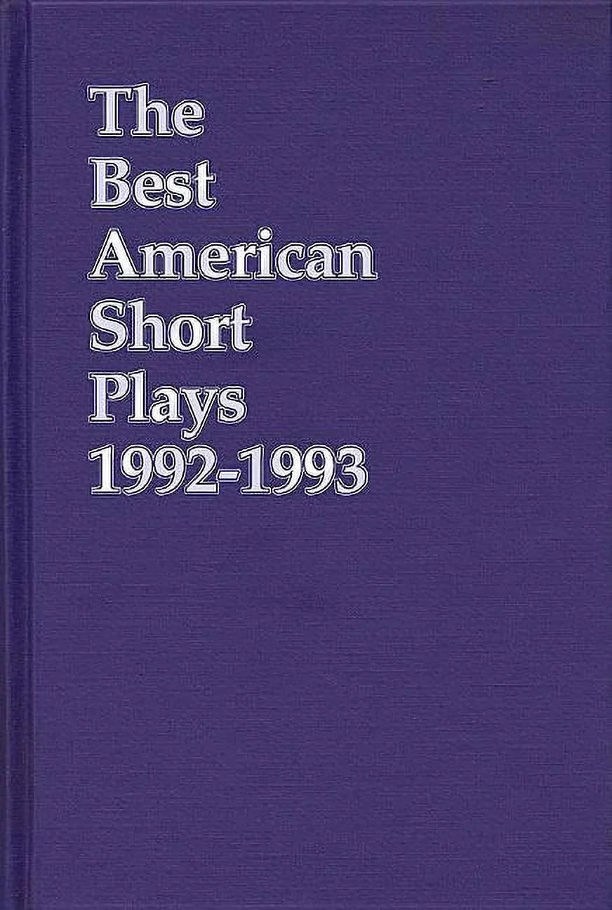 Short Best 1992-1993 Plays: American The Plays American (Hardcover) Short Best