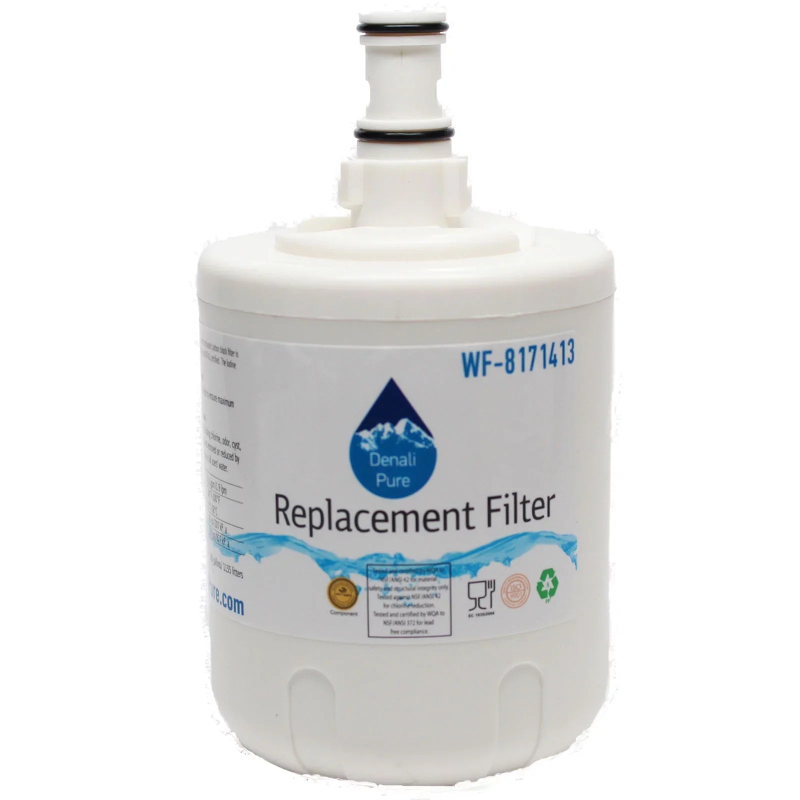 3-Pack for Whirlpool with ED22UEXHW01 Replacement Water Filter 8171414 8171413, Filter Whirlpool Compatible Cartridge Water Fridge - Refrigerator