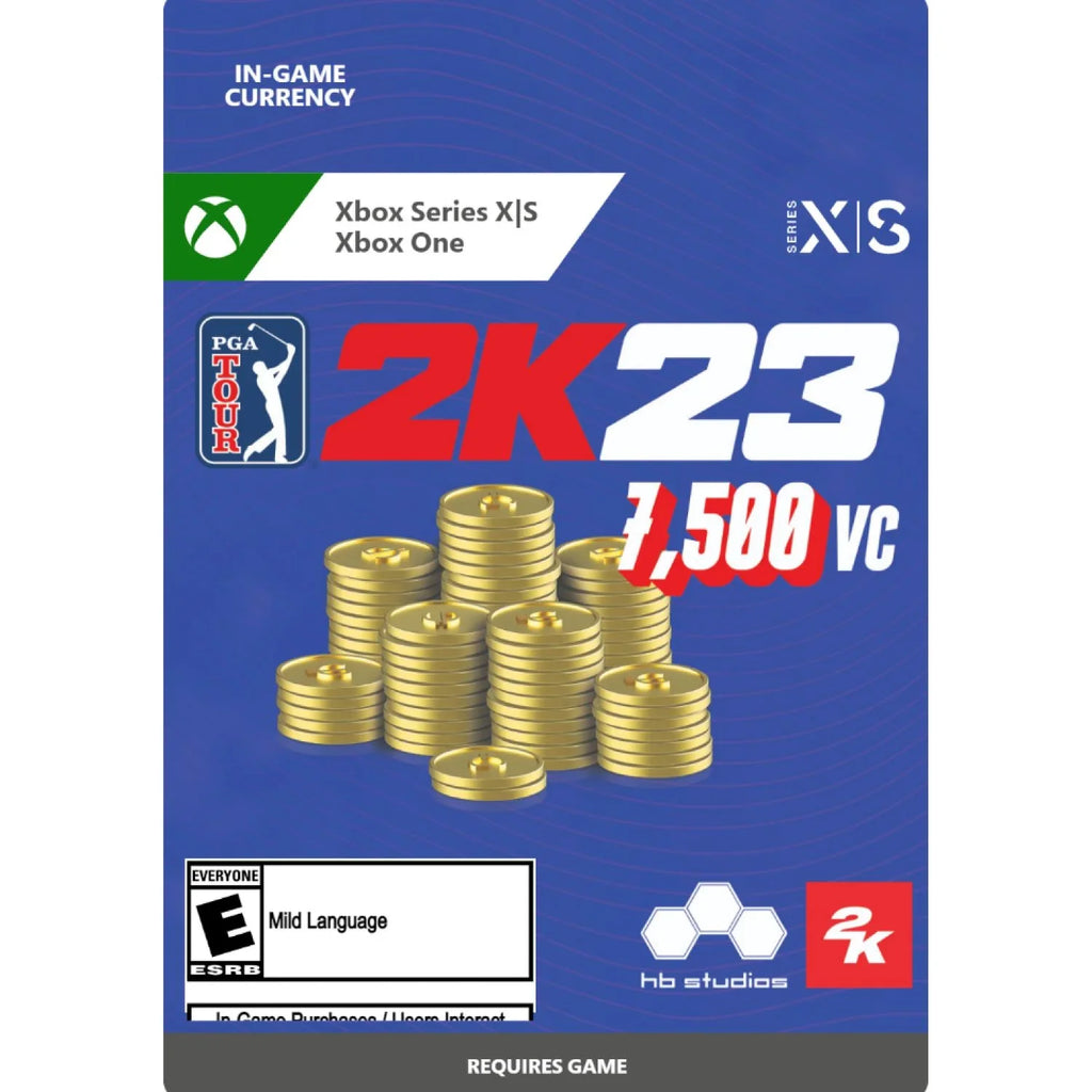 [Digital] - Pack 2K23 Tour X|S Xbox VC One, PGA Xbox - 7,500 Series
