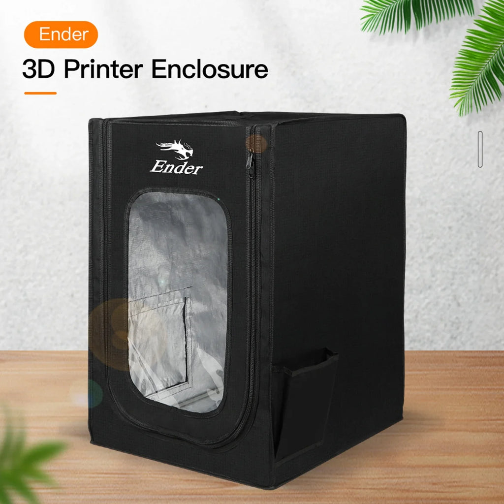 Printer Temperature Box Waterproof Tent Size Heating for Fireproof for CP-01/ Covers Ender-2/CR-100 Heating Printer Ender-3/Ender-3S 3D V2/ Ender-3pro/Ender-3 Detachable Enclosure Constant