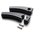 Krator Handlebar with Risers FZR 750 Compatible 5.5" Pullback 400 1000 Black Bike Yamaha 7/8" 600