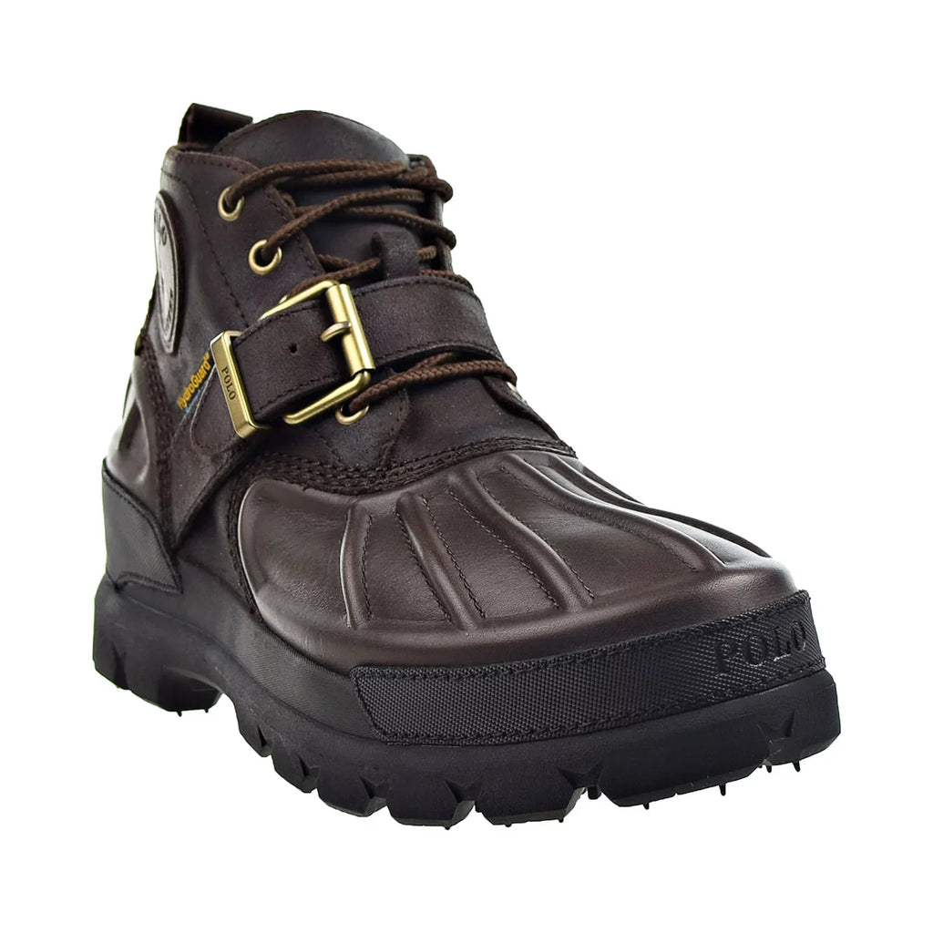 Boots Polo Leather/Nubuck Lauren Waterproof Dark 812845237-002 Ralph Brown Oslo Men's Low