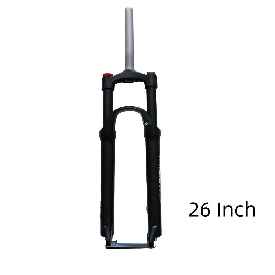 Bike Fork Lockout Fork 26" CDH Aluminum Bicycle MTB Suspension & Headset, Manual