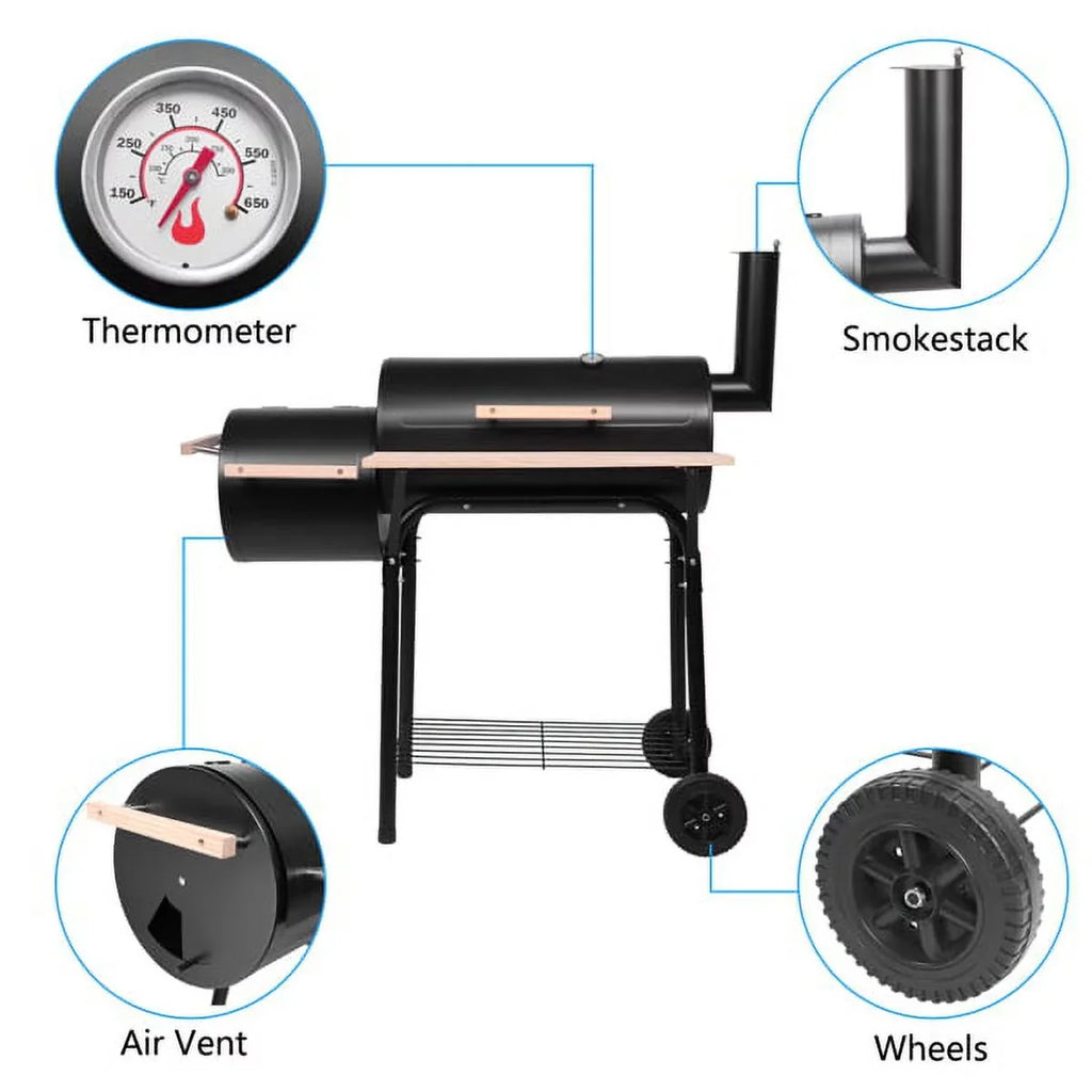 BACKYARD SMOKER Day Mother's ZOKOP - Sales COOKER 45-INCH