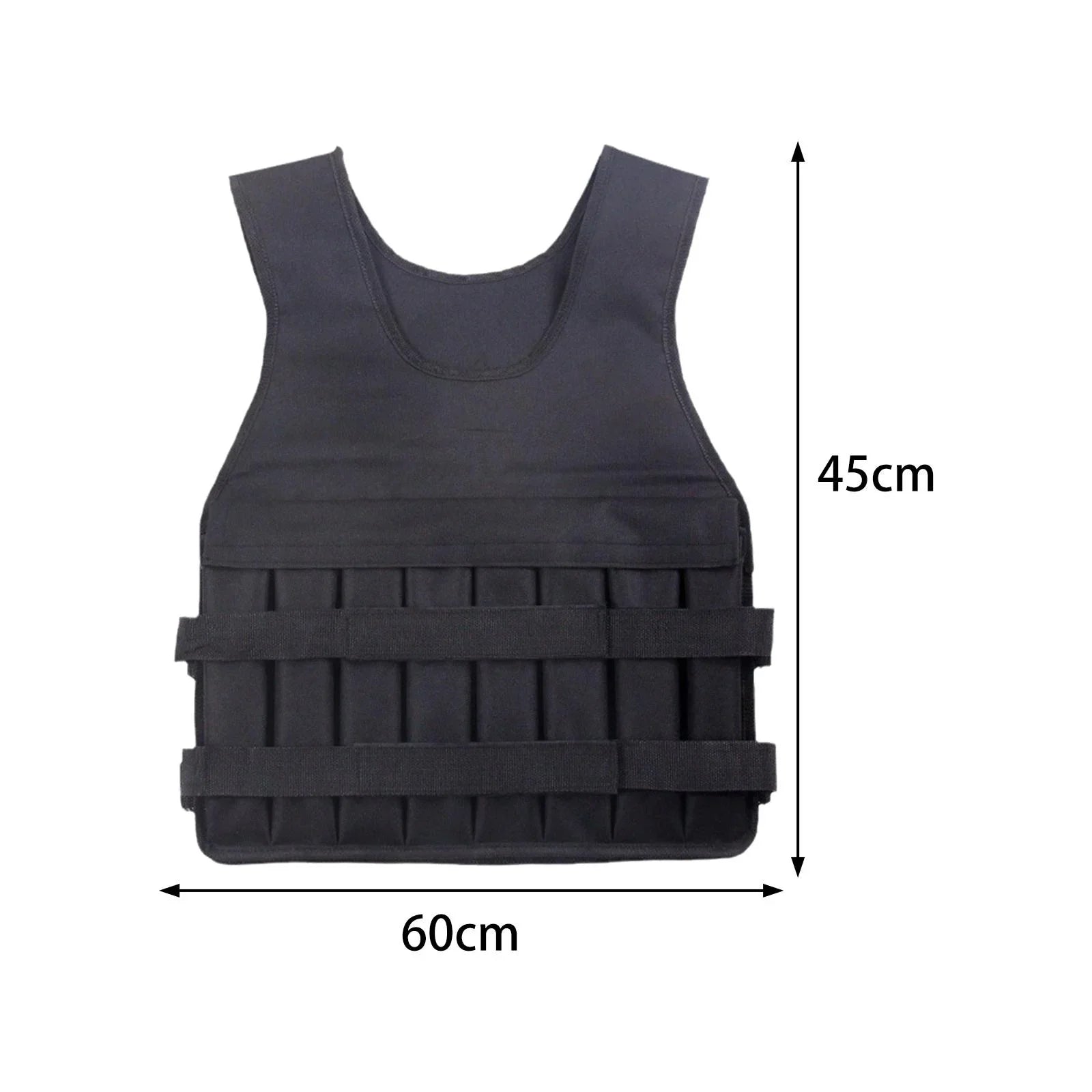 Training Pockets Design AMLESO Loading Exercise Vest Gym Boxing Body Weight Slim Exercise Running Jacket Fitness for 8 Strength Vest