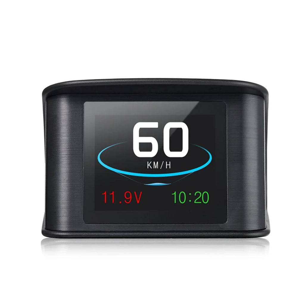 Clock HUD Smart Altitude, with Pinnaco Display Universal Voltage, Cars GPS - for Up Head Speed,