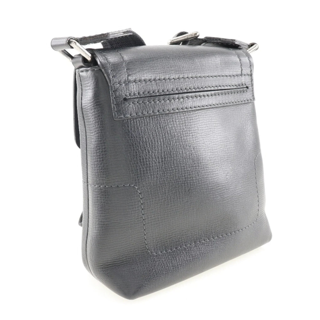 Men's Louis Pre-Owned Bag Yuma Leather VUITTON Vuitton Basalt Shoulder RI3059 Black Utah (Good) M97024 LOUIS