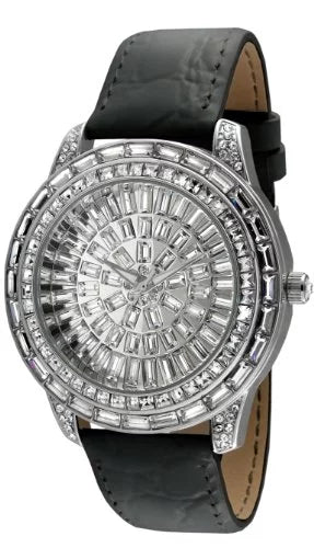 Couture Peugeot Watch Leather Baguette J6013BK Case Black